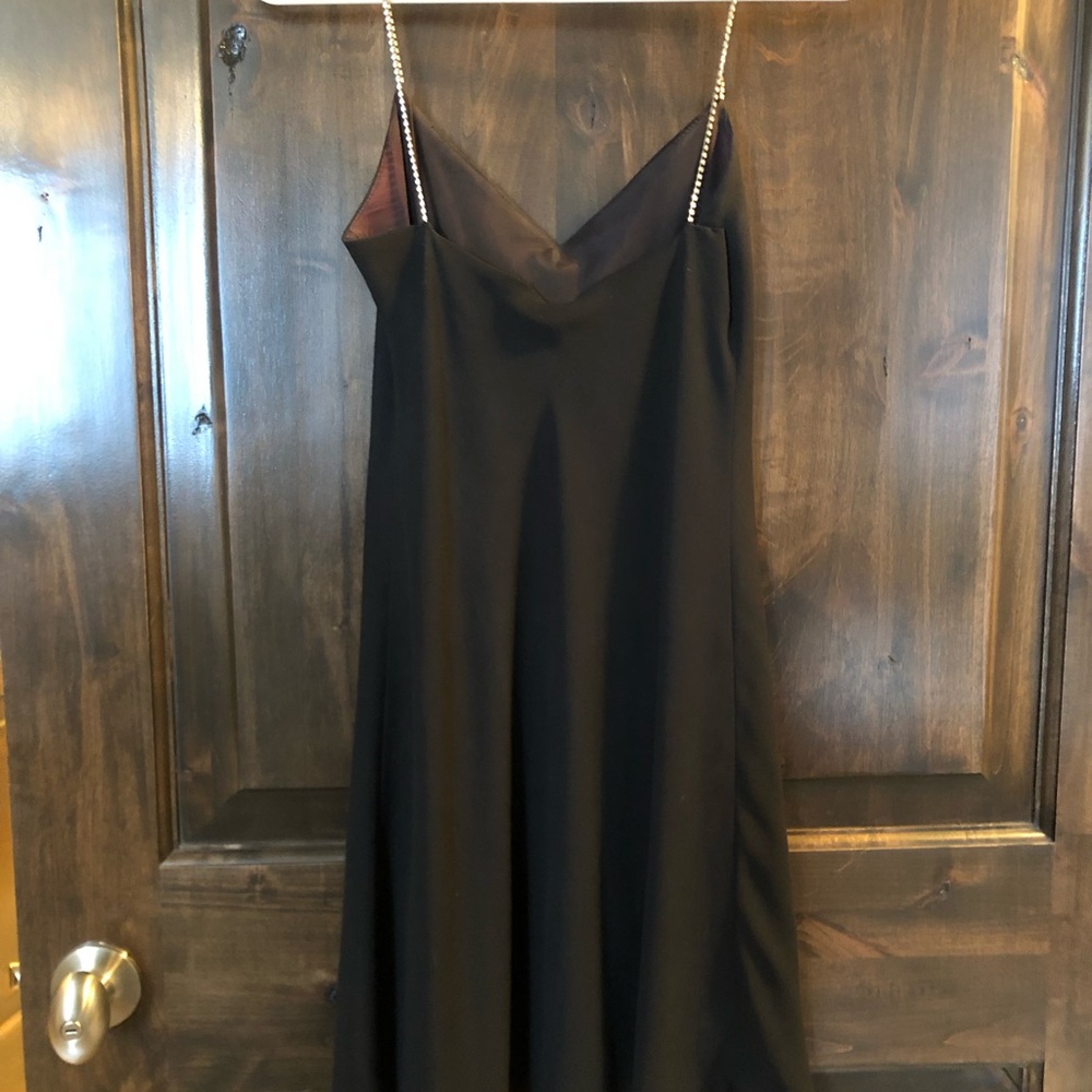 ABC Coll. from Saks Fifth Ave Black Slip Dress.